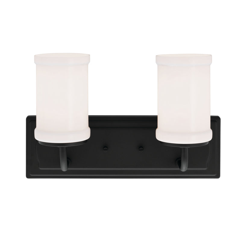Kichler 55130BKT Two Light Bath, Textured Black (2)