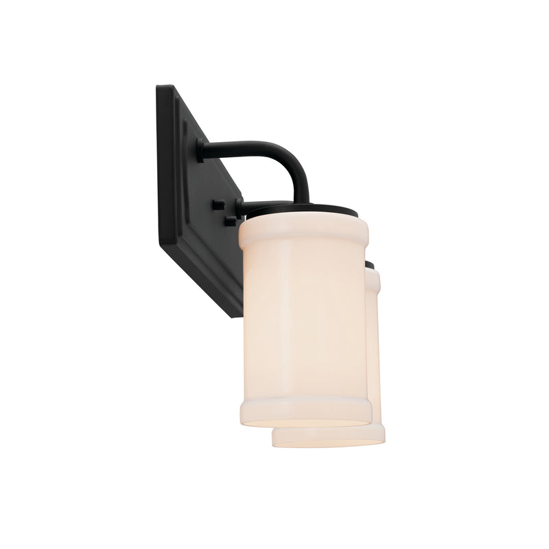 Kichler 55130BKT Two Light Bath, Textured Black (4)
