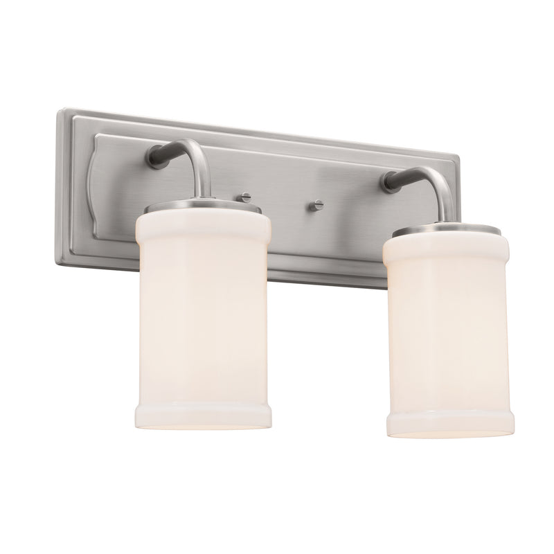 Kichler 55130CLP Two Light Bath, Classic Pewter (2)