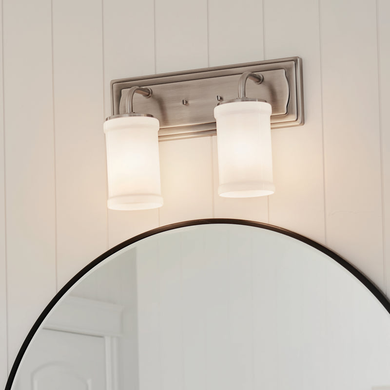 Kichler 55130CLP Two Light Bath, Classic Pewter (5)