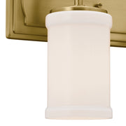 Kichler 55130NBR Two Light Bath, Natural Brass (4)