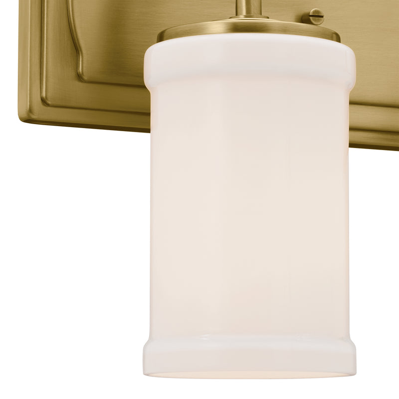 Kichler 55130NBR Two Light Bath, Natural Brass (4)