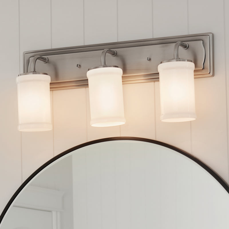 Kichler 55131CLP Three Light Bath, Classic Pewter (5)