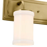 Kichler 55131NBR Three Light Bath, Natural Brass (4)