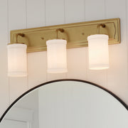Kichler 55131NBR Three Light Bath, Natural Brass (5)