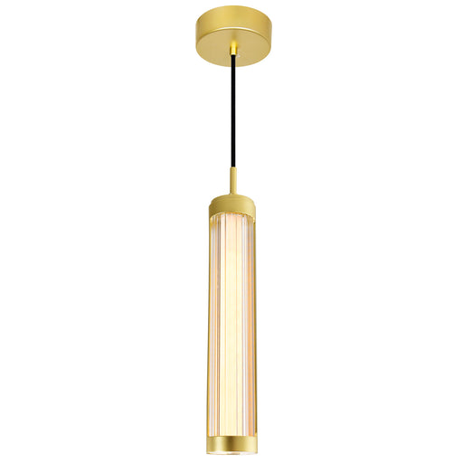 CWI Lighting 1343P3-602-C Neva LED Mini Pendant Satin Gold Alt 1.jpg