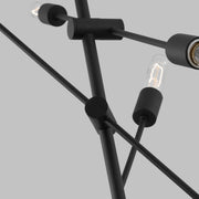 Visual Comfort Studio 3100506-112 Axis Six Light Chandelier, Midnight Black Alternate Image 2.jpg