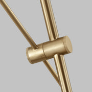 Visual Comfort Studio 3100506-848 Axis Six Light Chandelier, Satin Brass Alternate Image 2.jpg