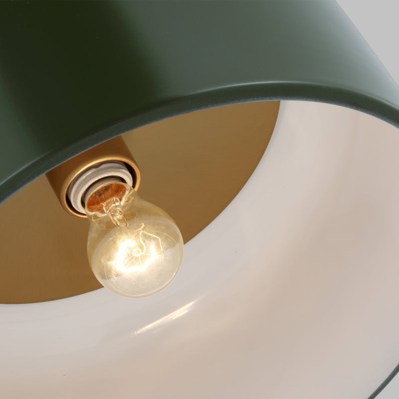 Visual Comfort Studio 7605401EN3-145 Malone LED Flush Mount, Olive Alternate Image 3.jpg