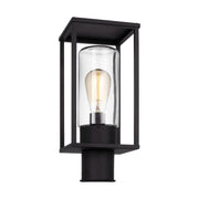 Visual Comfort Studio 8231101-12 Vado One Light Outdoor Post Lantern, Black Alternate Image.jpg