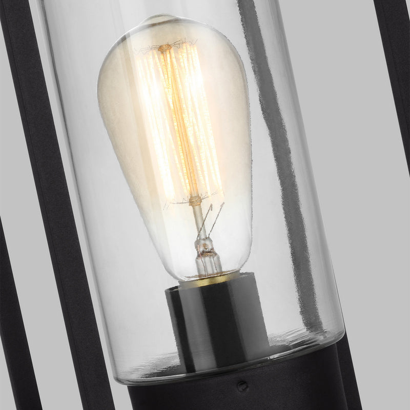 Visual Comfort Studio 8231101-12 Vado One Light Outdoor Post Lantern, Black Alternate Image 2.jpg