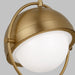 Visual Comfort Studio TP1101BBS Bacall One Light Pendant, Burnished Brass Alternate Image 3.jpg