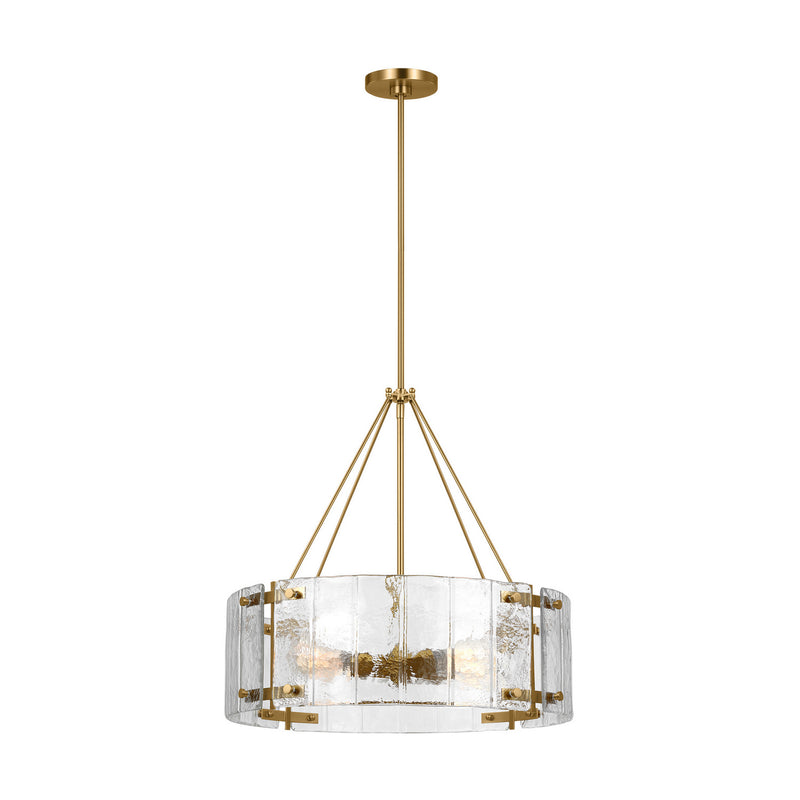 Visual Comfort Studio AP1234BBS Calvert Four Light Chandelier, Burnished Brass Alternate Image.jpg