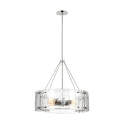 Visual Comfort Studio AP1234PN Calvert Four Light Chandelier, Polished Nickel Alternate Image.jpg