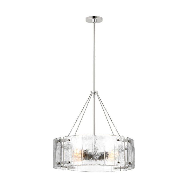 Visual Comfort Studio AP1234PN Calvert Four Light Chandelier, Polished Nickel Alternate Image.jpg