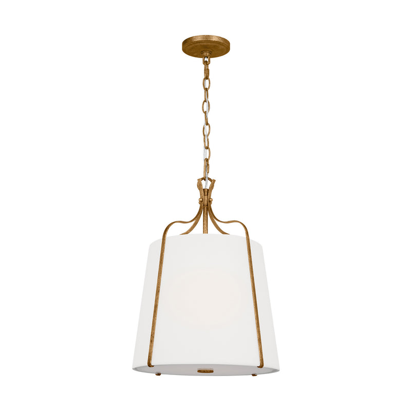 Visual Comfort Studio AP1241ADB Leander One Light Pendant, Antique Gild Alternate Image.jpg