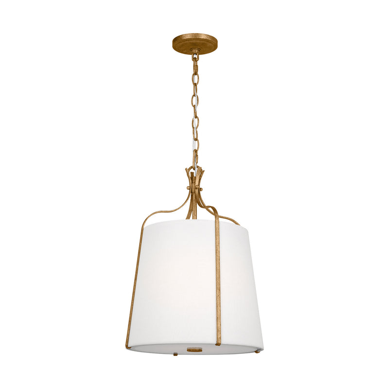 Visual Comfort Studio AP1241ADB Leander One Light Pendant, Antique Gild Alternate Image 2.jpg