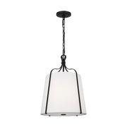 Visual Comfort Studio AP1241SMS Leander One Light Pendant, Smith Steel Alternate Image.jpg