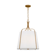 Visual Comfort Studio AP1253ADB Leander Three Light Pendant, Antique Gild Alternate Image.jpg