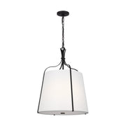 Visual Comfort Studio AP1253SMS Leander Three Light Pendant, Smith Steel Alternate Image 2.jpg