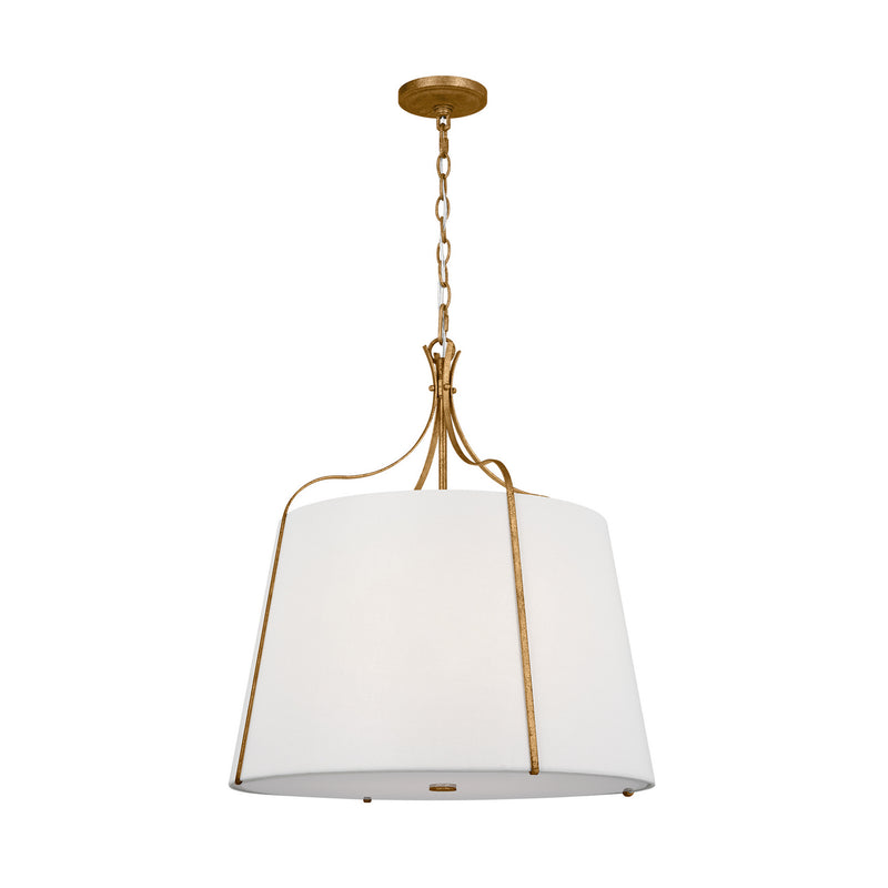 Visual Comfort Studio AP1264ADB Leander Four Light Pendant, Antique Gild Alternate Image 2.jpg