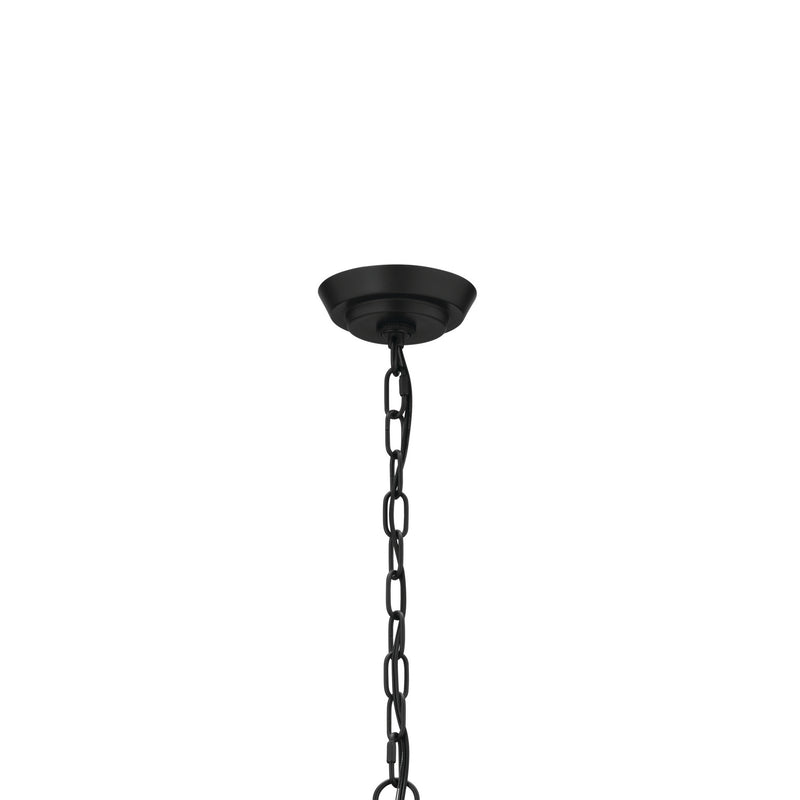 Kichler 52481BK Nine Light Chandelier, Black (3)
