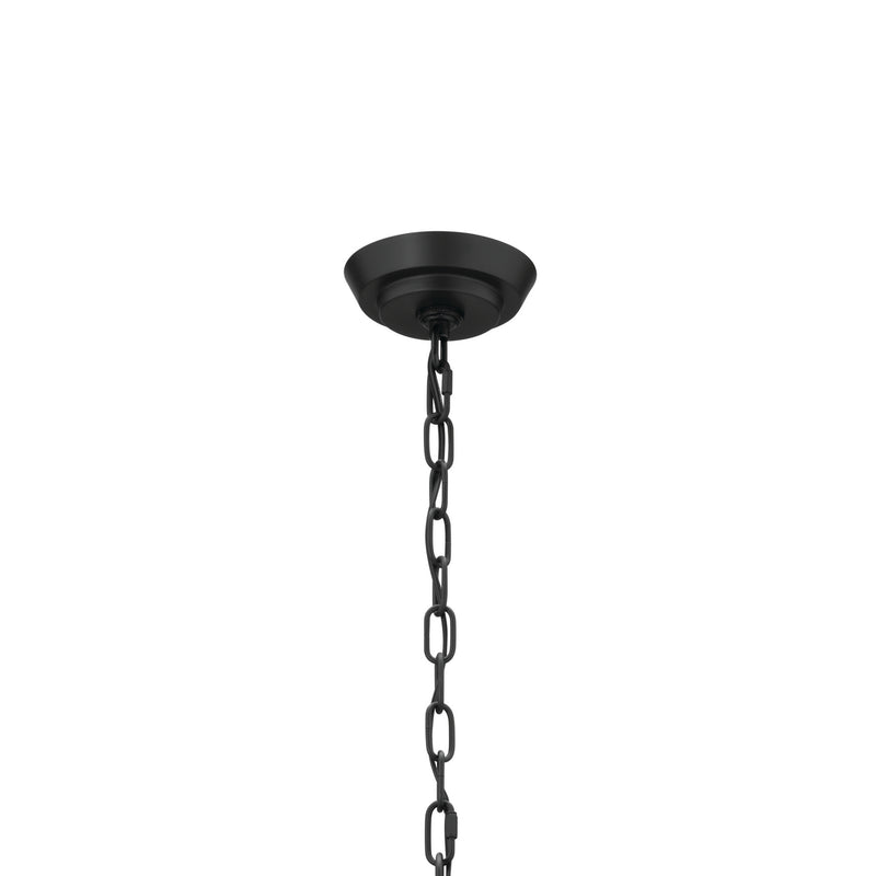 Kichler 52482BK Nine Light Chandelier, Black (3)