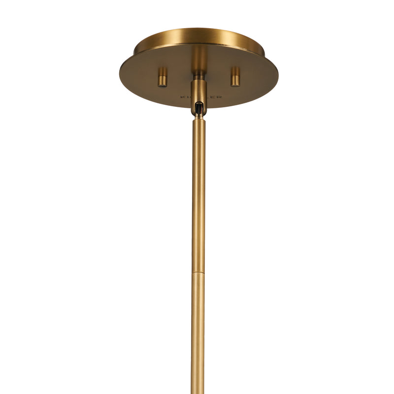 Kichler 44171BK Three Light Pendant, Black (3)
