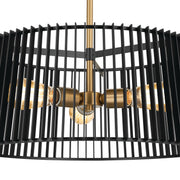 Kichler 44171BK Three Light Pendant, Black (4)