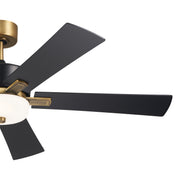 Kichler 300395SBK 56"Ceiling Fan, Satin Black (2)