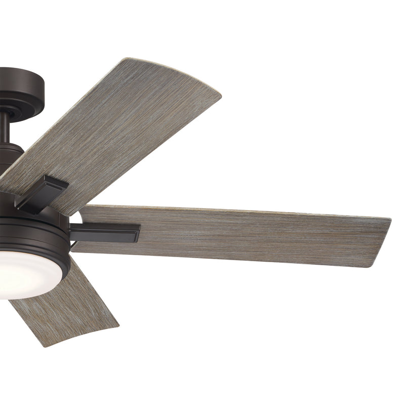 Kichler 310075OZ 52"Ceiling Fan, Olde Bronze (2)