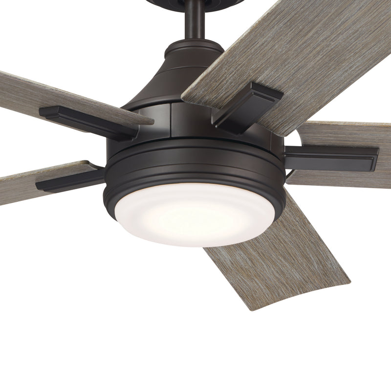 Kichler 310075OZ 52"Ceiling Fan, Olde Bronze (3)
