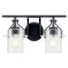 Kichler 55078BK Everett Two Light Bath, Black Alternate Image.jpg