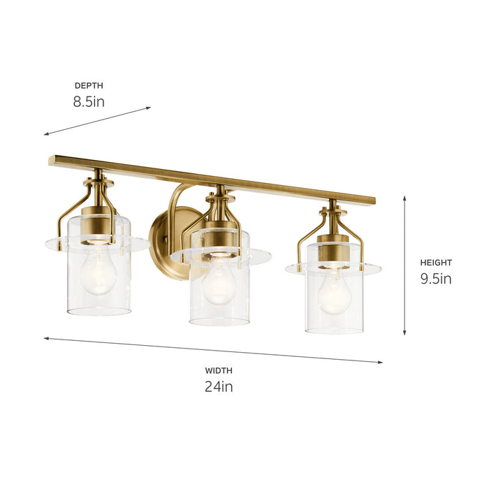 Kichler 55079NBR Everett Three Light Bath, Brushed Brass Alternate Image 4.jpg