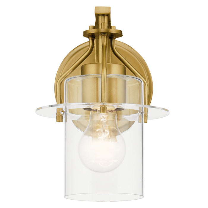 Kichler 55077NBR Everett One Light Wall Sconce, Brushed Brass Alternate Image.jpg