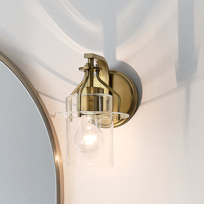 Kichler 55077NBR Everett One Light Wall Sconce, Brushed Brass Alternate Image 7.jpg