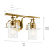 Kichler 55078NBR Everett Two Light Bath, Brushed Brass Alternate Image 4.jpg