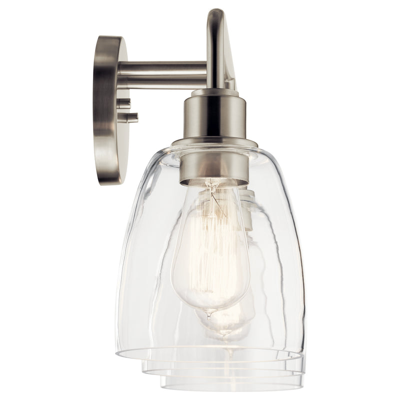 Kichler 55102NI Three Light Bath, Nickel Textured (3)