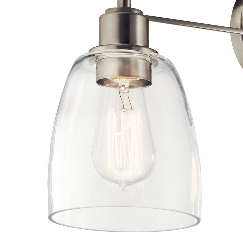 Kichler 55102NI Three Light Bath, Nickel Textured (4)