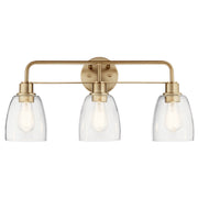 Kichler 55102CPZ Three Light Bath, Champagne Bronze (2)
