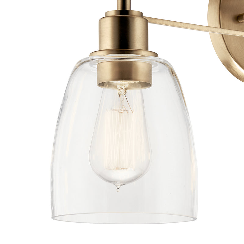 Kichler 55102CPZ Three Light Bath, Champagne Bronze (4)