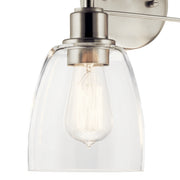 Kichler 55101NI Two Light Bath, Nickel Textured (4)