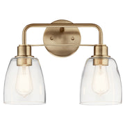 Kichler 55101CPZ Two Light Bath, Champagne Bronze (2)