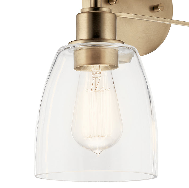 Kichler 55101CPZ Two Light Bath, Champagne Bronze (4)