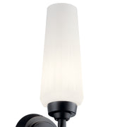 Kichler 55073BK One Light Wall Sconce, Black (4)