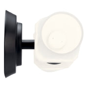 Kichler 55074BK Two Light Wall Sconce, Black (3)