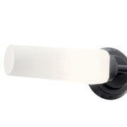 Kichler 55074BK Two Light Wall Sconce, Black (4)