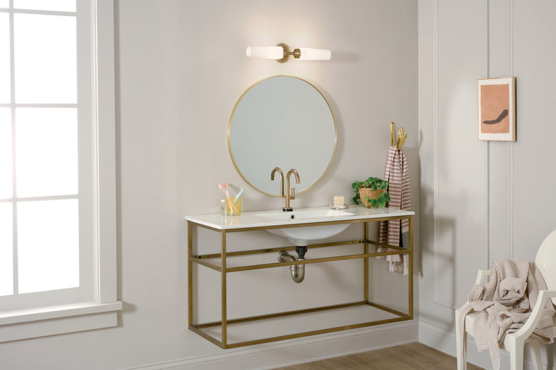 Kichler 55074CPZ Two Light Wall Sconce, Champagne Bronze (6)