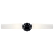 Kichler 55075BK Two Light Bath, Black (2)