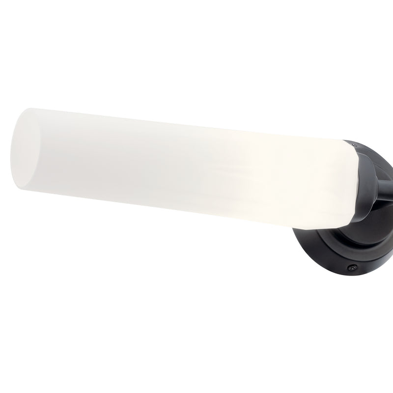 Kichler 55075BK Two Light Bath, Black (4)